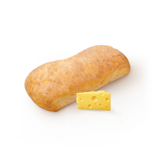 Чиабатта бездрожжевая с сыром